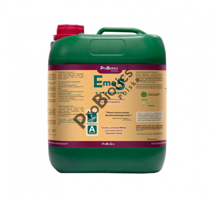 Ema5 z wrotyczem - kanister 5 litrów Ema5 z wrotyczem - kanister 5 litrów